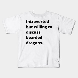 Bearded Dragon Kids T-Shirt